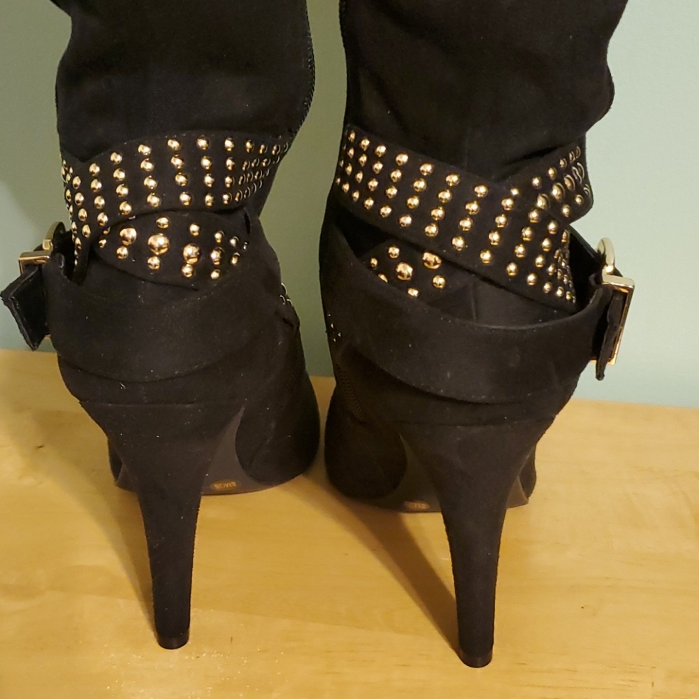 Bcbgeneration Black Suede Boots - image 4